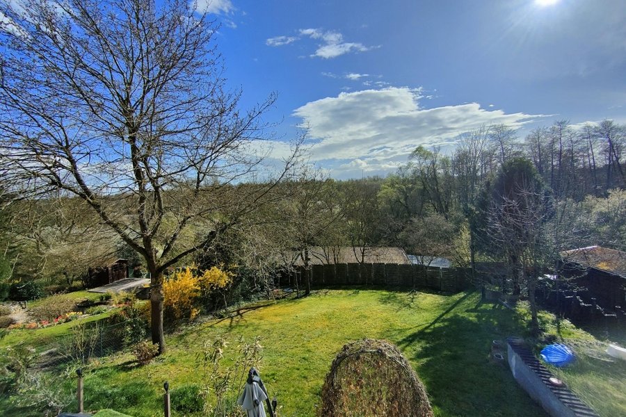 Garten von oben